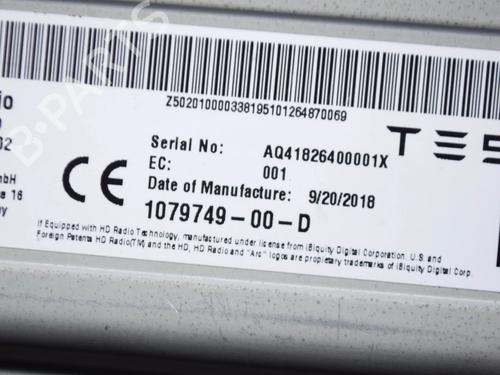 Electronic module TESLA MODEL 3 (5YJ3) EV AWD | BP27753003M83 