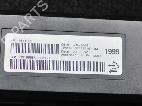 Used Electronic module Electronic module OPEL ASTRA J (P10) 2.0 CDTI (68) (160 hp) 9862291 9862291