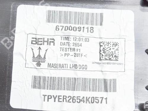 Heater matrix MASERATI GHIBLI III (M157) 3.0 S Q4 | BP36043000M63 - Image 9