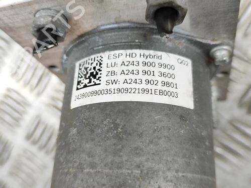 ABS pump MERCEDES-BENZ EQB (X243) EQB 300 4-matic (243.608, 243.609) | BP27769443M43 