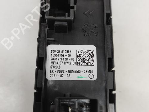 Right front window switch CITROËN C5 AIRCROSS (A_) 1.2 PureTech 130 (ARHNSJ) | BP28550235I26