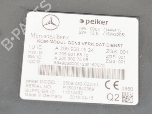 Electronic module MERCEDES-BENZ C-CLASS (W205) C 220 BlueTEC / d (205.003) | BP6750060M83 