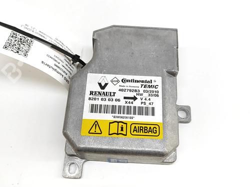 Used ECU airbags RENAULT TWINGO II (CN0_) 1.2 16V (CN0K, CN0V, CN0A) (76 hp) 23248875