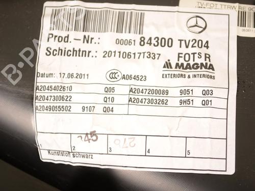 Rear right panel MERCEDES-BENZ C-CLASS (W204) C 220 CDI (204.002) | BP33339896C61  - Image 6