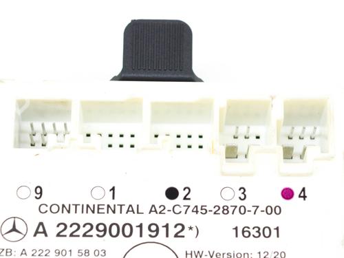 Electronic module MERCEDES-BENZ C-CLASS (W205) C 200 BlueTEC / d (205.037) | BP8625937M83 