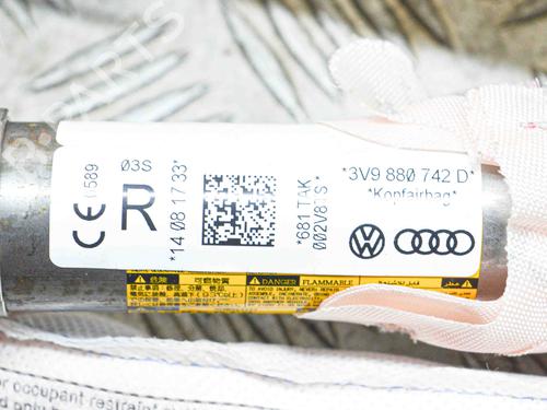 Right curtain airbag SKODA SUPERB III Estate (3V5) 2.0 TDI | BP9167029C12 