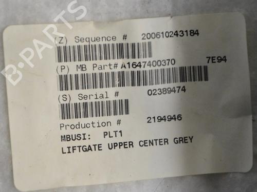 Boot lining MERCEDES-BENZ M-CLASS (W164) ML 63 AMG 4-matic (164.177) | BP33347288I3 - Image 5