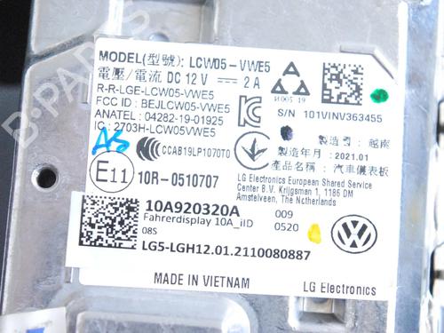 Instrument cluster VW ID.3 (E11, E12) Pro | BP33365096C47 - Image 5