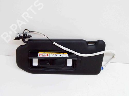 Left sun visor PEUGEOT 3008 II SUV (MC_, MR_, MJ_, M4_) 1.6 THP 165 (M45GYW, M45GZW, M45GYV) | BP11252540I1 