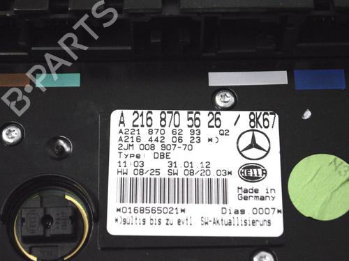 Interior roof light MERCEDES-BENZ S-CLASS (W221, V221) S 350 BlueTec (221.026, 221.126) | BP30233848I8 