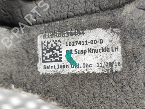 Left rear steering knuckle TESLA MODEL X (5YJX) 90D AWD | BP31297114M27