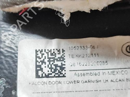 Rear left panel TESLA MODEL X (5YJX) 90D AWD | BP20675572C60  - Image 7