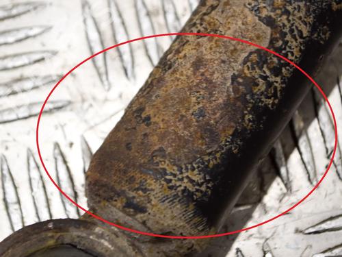 Right rear shock absorber VW TRANSPORTER T5 Van (7HA, 7HH, 7EA, 7EH) 2.5 TDI | BP8843333M19 