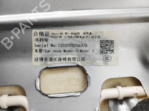 Right front seat TESLA MODEL 3 (5YJ3) EV AWD | BP32680058C16  - Image 10