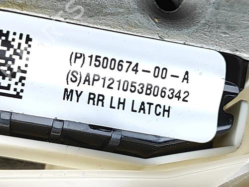Rear left lock TESLA MODEL 3 (5YJ3) EV AWD | BP33392322C100  - Image 6