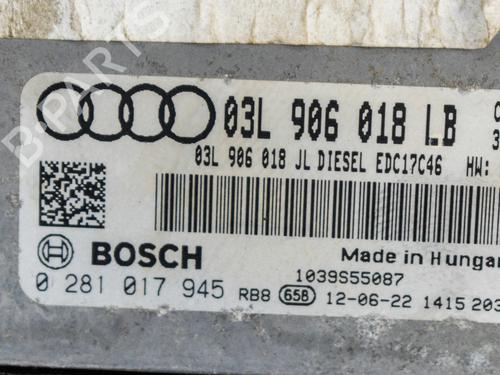 Engine control unit (ECU) AUDI A6 C7 Avant (4G5, 4GD) 2.0 TDI | BP6740190M57