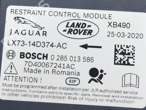 ECU airbags JAGUAR I-PACE (X590) EV400 AWD | BP29391135M53  - Image 6