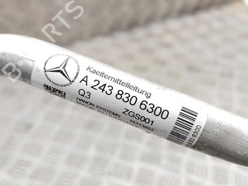 AC pipe MERCEDES-BENZ EQB (X243) EQB 350 4-matic (243.612) | BP39735521M126 - Image 7