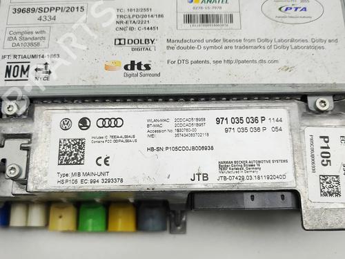 Electronic module PORSCHE PANAMERA (971) 2.9 4 E-Hybrid (97ABE1, 97BBE1, 97ABX1) | BP37669392M83  - Image 8
