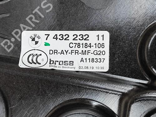 Front right window mechanism BMW 3 (G20, G80, G28) M 340 i xDrive | BP24307547C23 