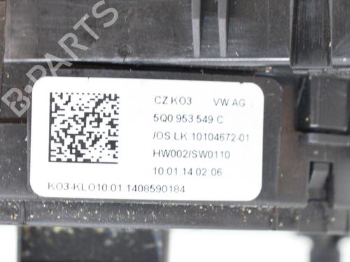 Steering column stalk VW GOLF VII (5G1, BQ1, BE1, BE2) 2.0 GTI | BP7736307I23 