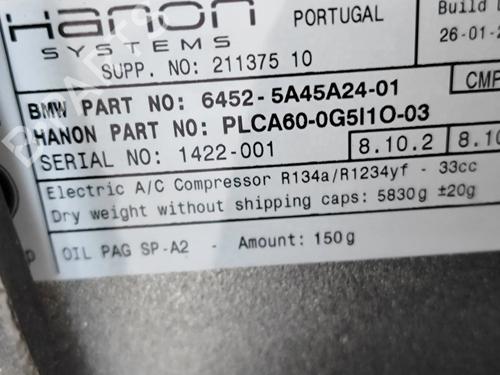 AC compressor BMW iX (I20) xDrive 50 | BP33368229M34 - Image 9