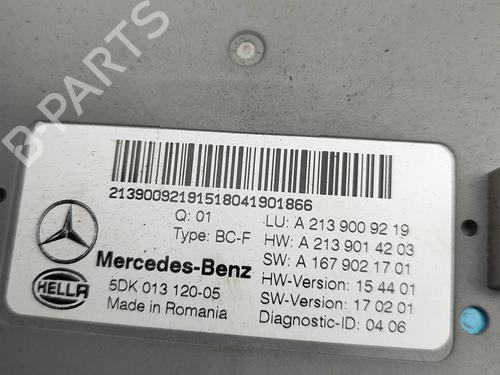 Electronic module MERCEDES-BENZ E-CLASS (W213) E 350 e (213.050) | BP27167647M83 