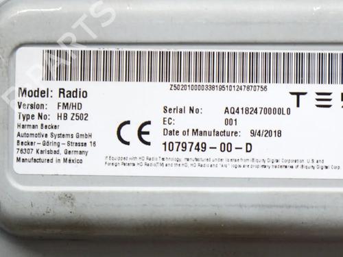 Electronic module TESLA MODEL 3 (5YJ3) EV AWD | BP27748792M83 