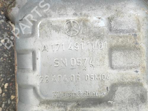 Exhaust system MERCEDES-BENZ SLK (R171) 200 Kompressor (171.442) | BP26975127M121 