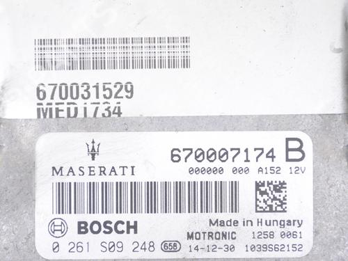 Engine control unit (ECU) MASERATI GHIBLI III (M157) 3.0 | BP30243206M57