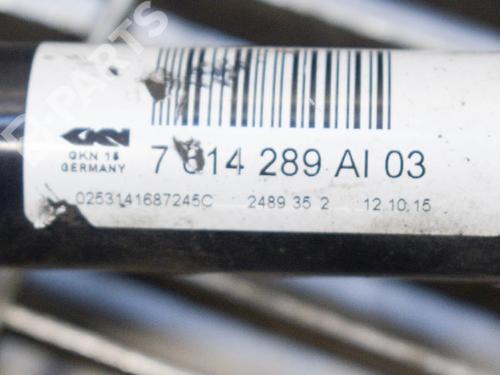 Left rear driveshaft BMW 5 Touring (F11) 520 d | BP6757204M40 