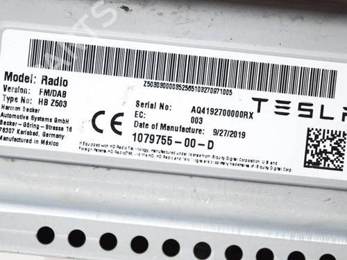 Módulo eletrónico TESLA MODEL 3 (5YJ3) EV | BP27764486M83 