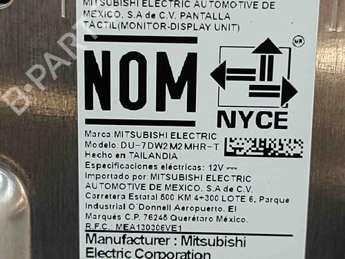 Display monitor MERCEDES-BENZ GLB (X247) GLB 200 Mild-Hybrid (247.687) | BP29373302C48 