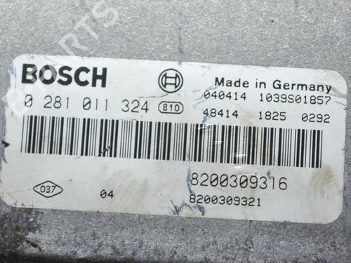 Engine control unit (ECU) RENAULT ESPACE IV (JK0/1_) 3.0 dCi (JK0J, JK0V) | BP8625118M57 