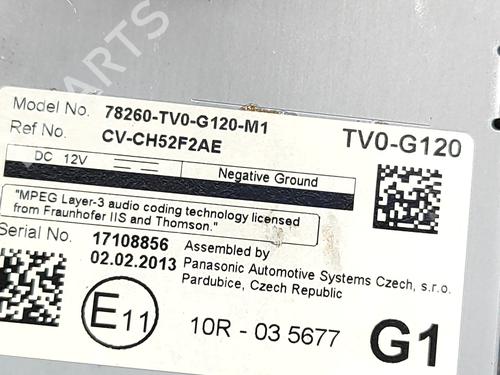 Display monitor HONDA CIVIC IX (FK) 2.2 i-DTEC (FK3) | BP29616072C48