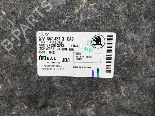 Boot lining SKODA KAROQ (NU7, ND7) 1.5 TSI | BP37797370I3 - Image 6