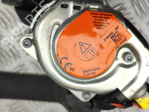 Front right seatbelt AUDI A6 C8 Avant (4A5) RS6 TFSI Mild Hybrid quattro | BP33549457I25  - Image 7