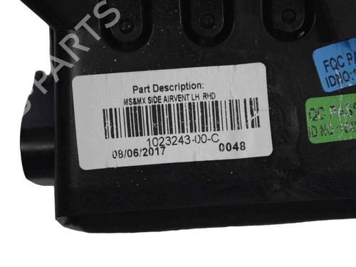 Luftventilen TESLA MODEL S (5YJS) P100D AWD | BP30247814I21 