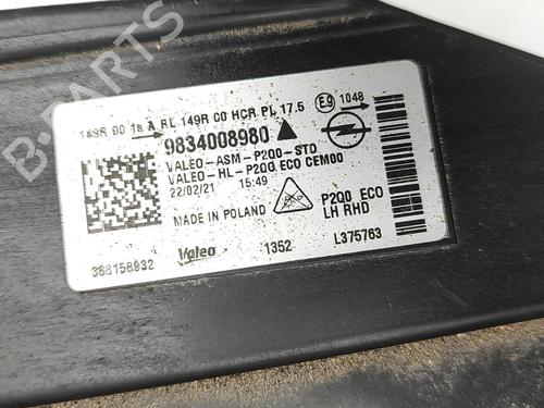 Left headlight OPEL MOKKA 1.2 (76) | BP33392177C28  - Image 5