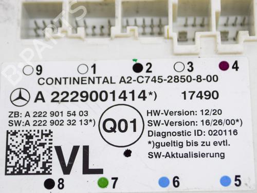 Electronic module MERCEDES-BENZ GLC Coupe (C253) 250 d 4-matic (253.309) | BP9629825M83 