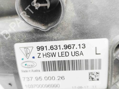 Lyskaster venstre PORSCHE 911 (991) 3.8 Carrera S | BP30301297C28