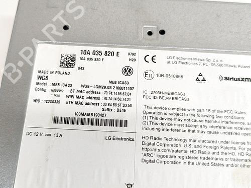 Elektronische module VW ID.3 (E11, E12) 1st | BP27775065M83 