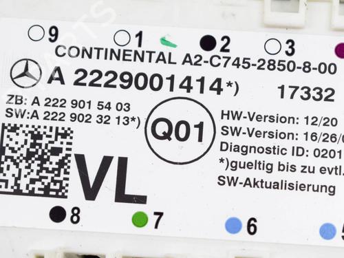 Electronic module MERCEDES-BENZ GLC Coupe (C253) 250 d 4-matic (253.309) | BP9166908M83 