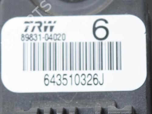 Electronic sensor TOYOTA HILUX VII Pickup (_N1_, _N2_, _N3_) 3.0 D-4D 4WD (KUN26) | BP6766895M84 