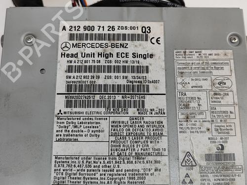 Electronic module MERCEDES-BENZ CLS (C218) CLS 350 CDI / d (218.323) | BP25912900M83 