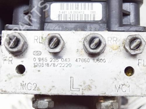 ABS pump RENAULT CLIO III (BR0/1, CR0/1) 1.2 16V (BR02, BR0J, BR11, CR02, CR0J, CR11) | BP6774671M43 