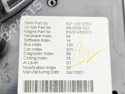 Compteur de vitesse MINI MINI (R50, R53) Cooper | BP29920356C47 