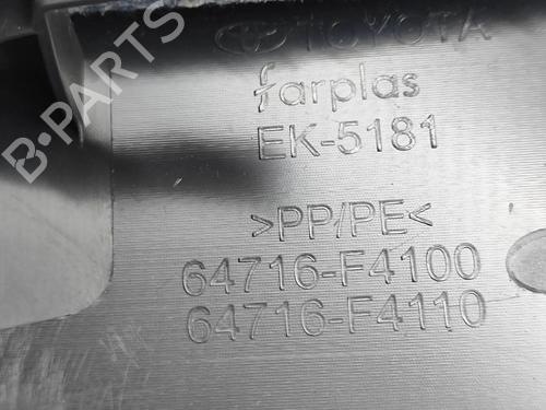 Tailgate trim TOYOTA C-HR (_X2_, _H2_) Hybrid (MAXH20) | BP28431256C151 