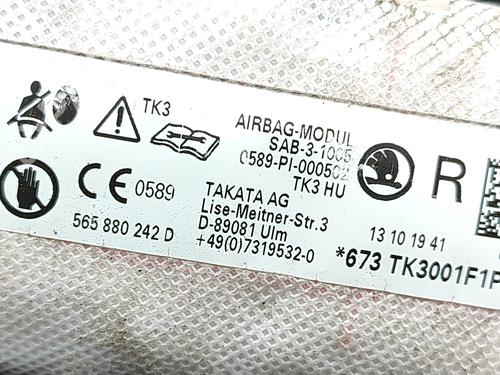 Right seat airbag SKODA KODIAQ I (NS6, NS7, NV7) 2.0 TDI 4x4 | BP30285059C14