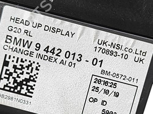 Display monitor BMW 3 (G20, G80, G28) 330 e Plug-in-Hybrid | BP30108995C48